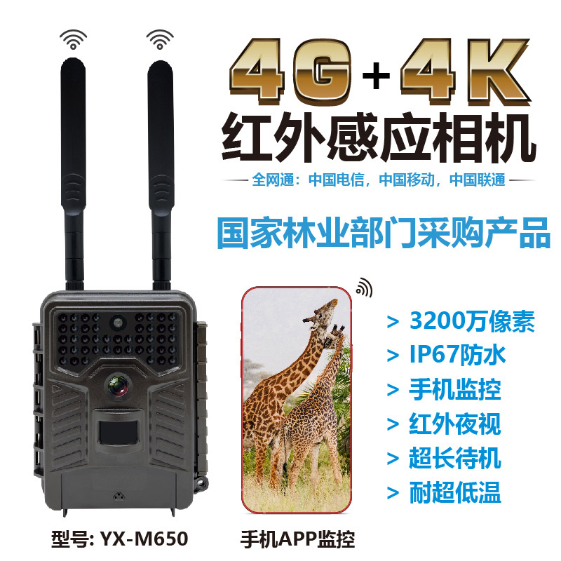 4K紅外感應相機+